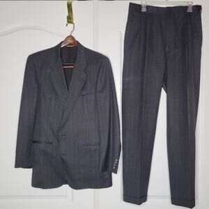 Hart Schaffner Marx Gold Trumpeter Mediumweight 2 pc. Suit Men's  40R